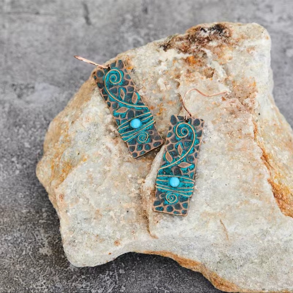 Boho Patina Earrings